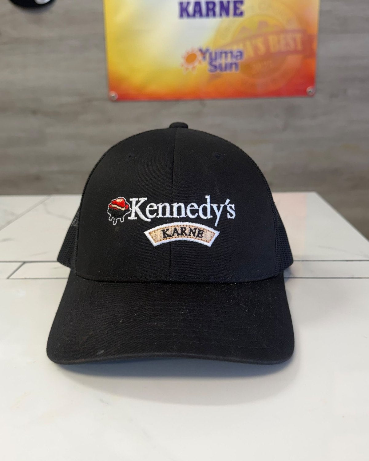Kennedy's Karne Logo Trucker Hat - Black
