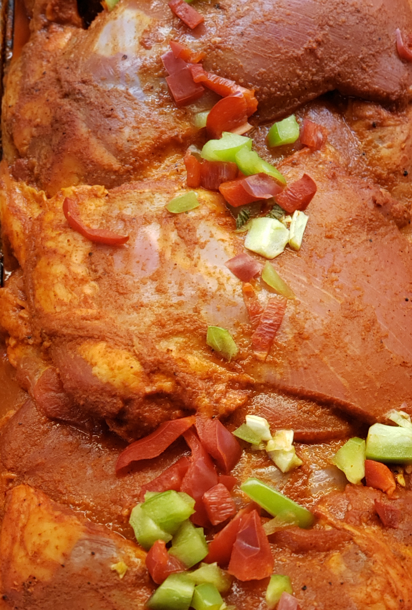 Al Pastor Boneless Chicken Thigh Meat